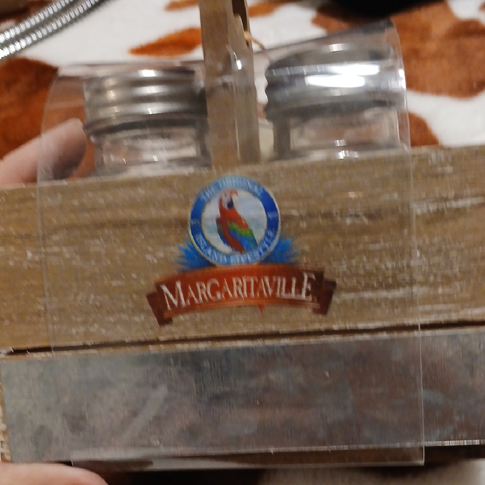 Margaritaville Salt And Pepper Shakers.